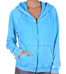 Hurley Girls' Smarty Boyfriend Zip Up Hoodie