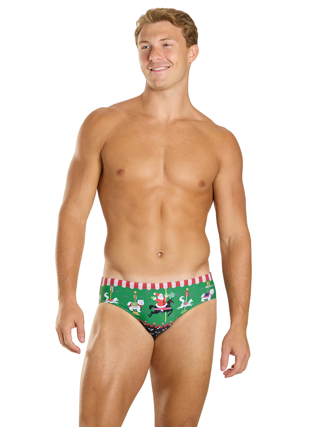 Sporti Granny Sweater Jolly-Go-Round Brief Swimsuit (26-40)