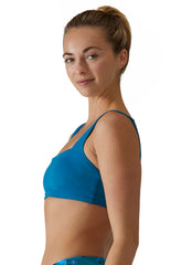 TYR Active Women's Solid Kelly Square Neck Bikini Top