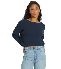 Hurley Women's Overlap Back Sweater