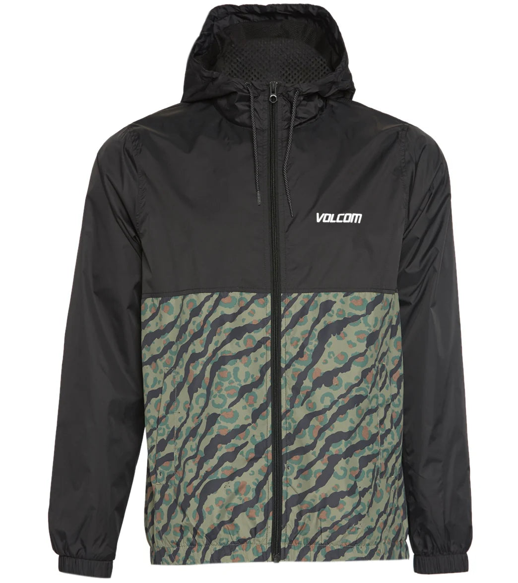 Volcom Men's Ermont Hooded Windbreaker Jacket