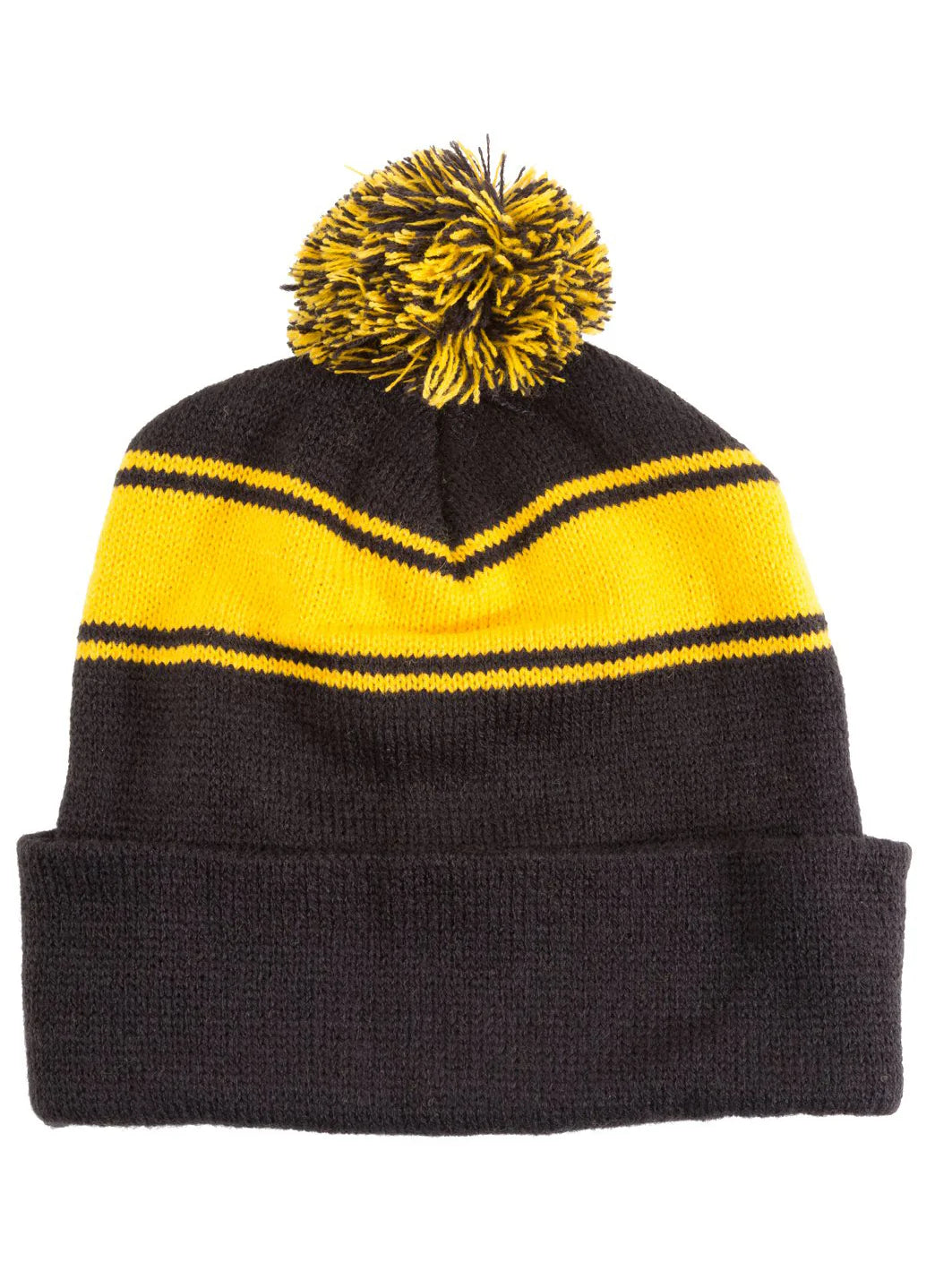 Sport-Tek Stripe Pom Pom Beanie