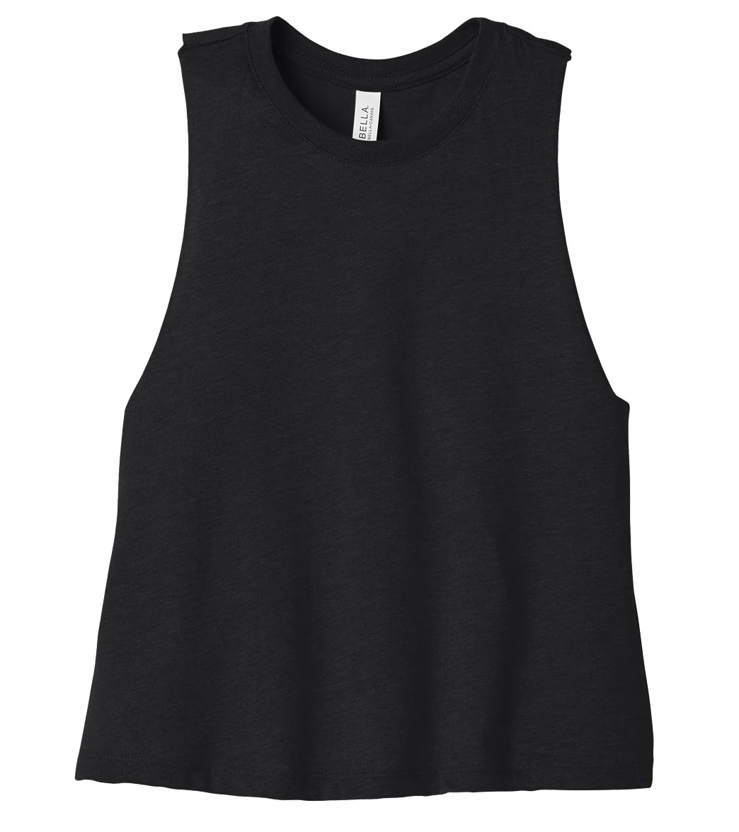 Bella + Canvas Women’s Racerback Cropped Tank