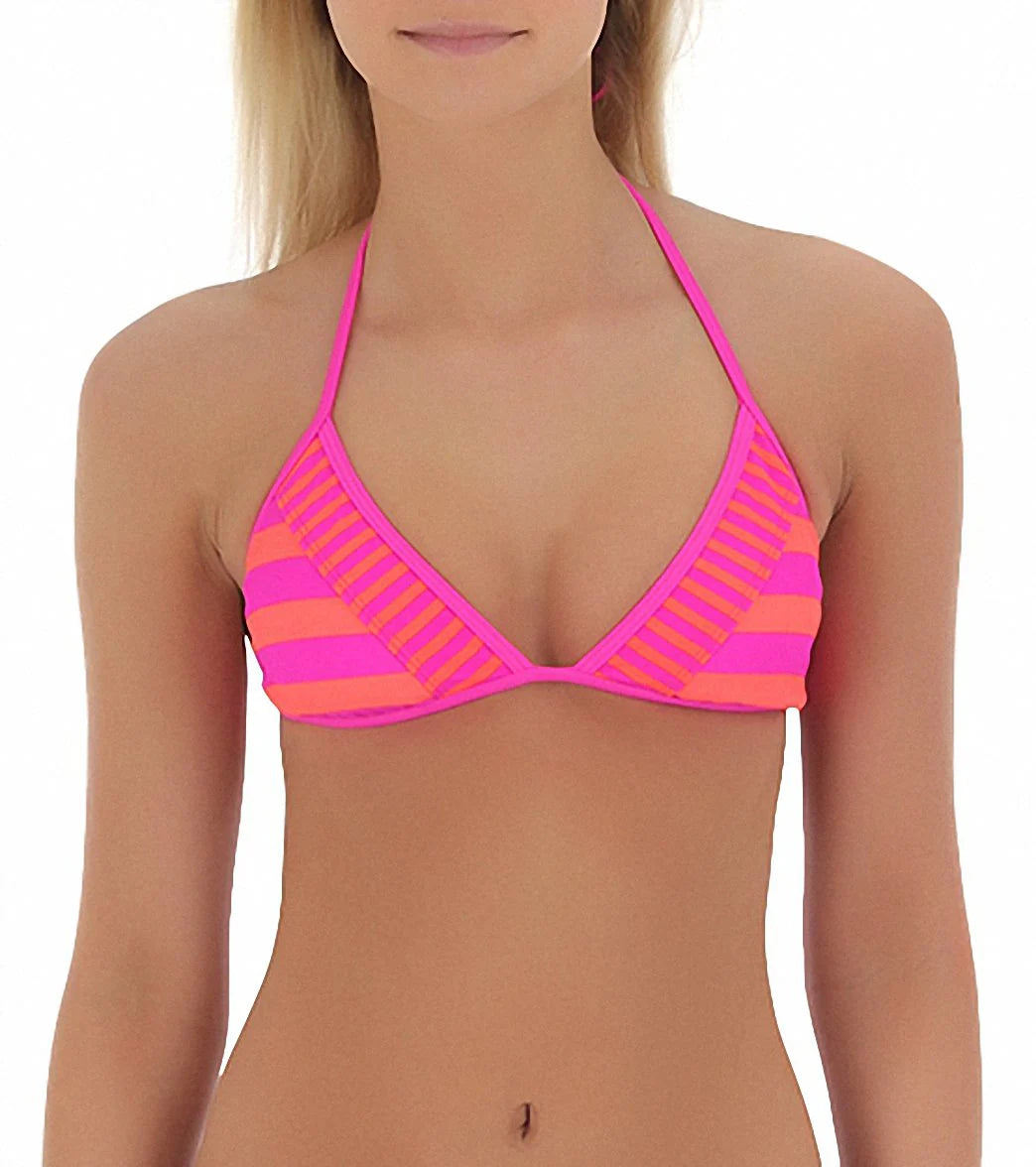 Hurley Women's Surfside Stripe Triangle Top