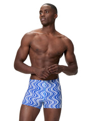 Speedo Men's Beachstar Print Square Leg Swimsuit