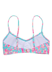 Snapper Rock Women's Tropical Glow Sustainable Bikini Top