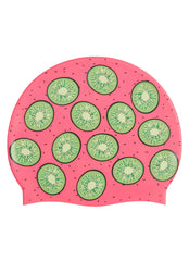 Sporti Kiwi Love Silicone Swim Cap