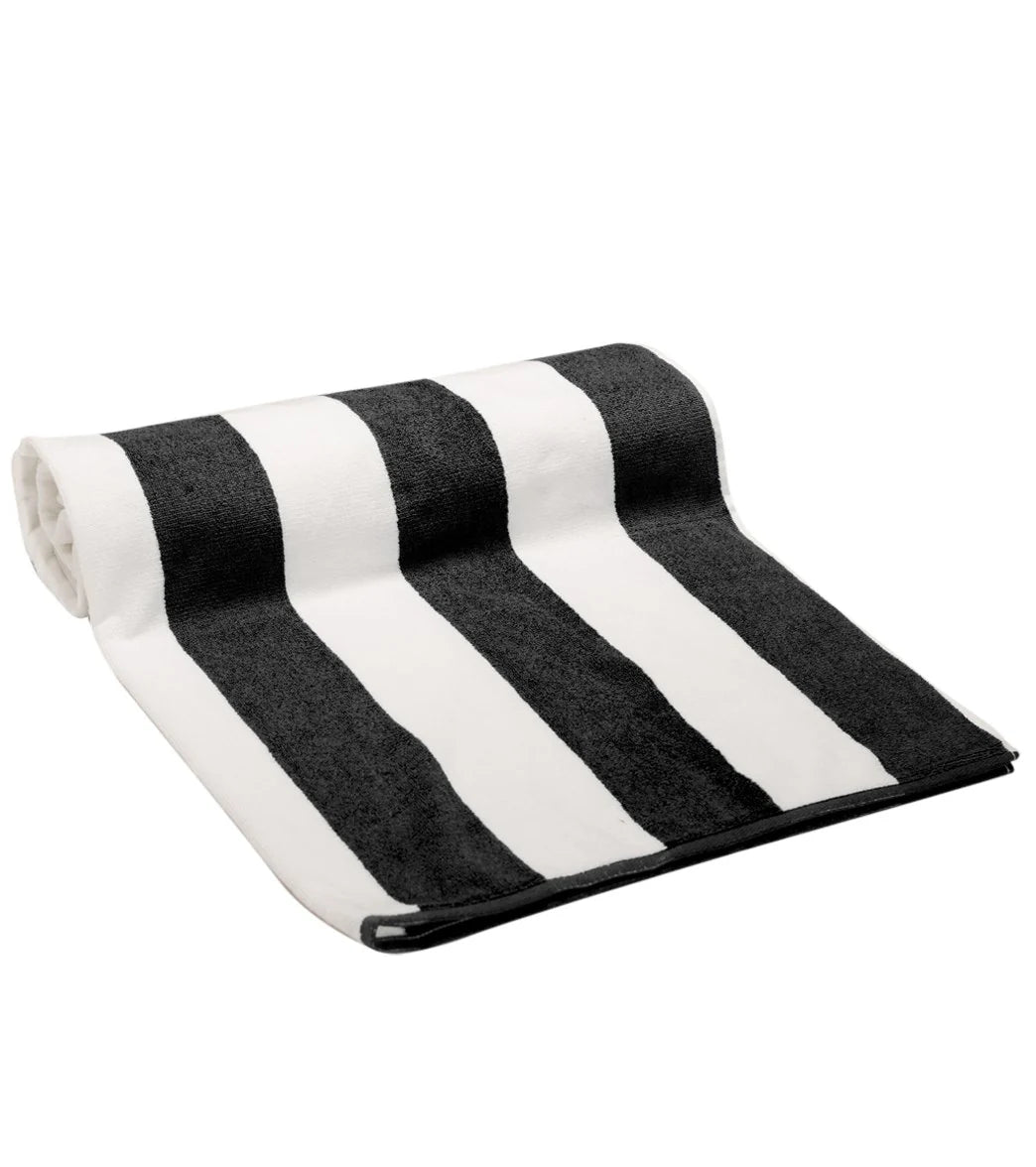 A to Z Towels Marine Stripes Loop Terry Pool Towel 40" X 72"