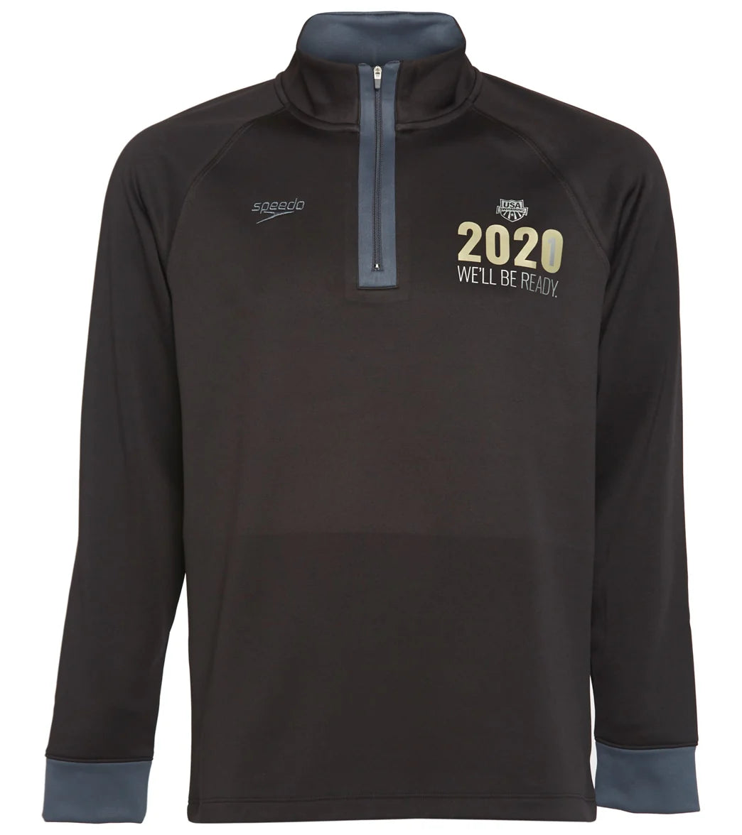 Speedo USA Swimming Unisex 2021 We'll Be Ready Zip Pullover Sweatshirt