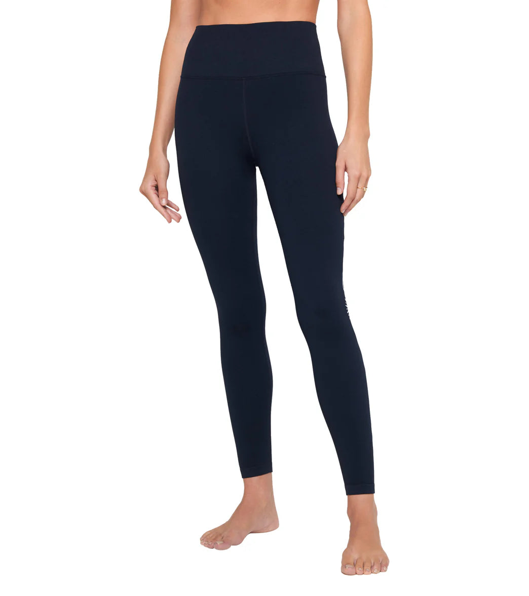 Spiritual Gangster Golden Icon Jacquard Legging