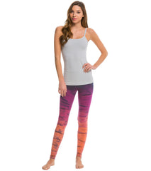 Hard Tail Flat Waist Cotton Ankle Yoga Leggings