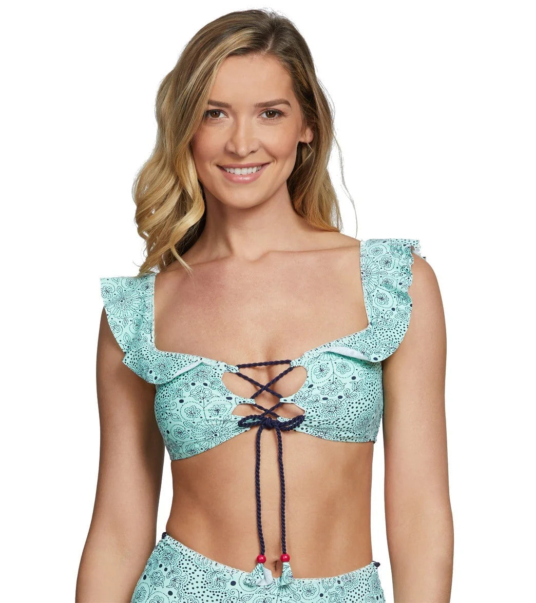 Anne Cole Mykonos Medallion Bandeau Bikini Top