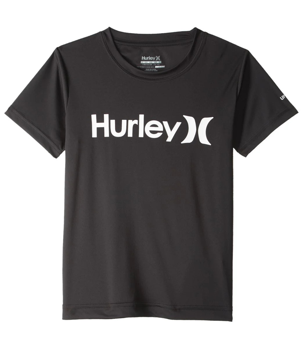 Hurley Boys' One and Only Sun Protection Short Sleeve Tee (4-7)