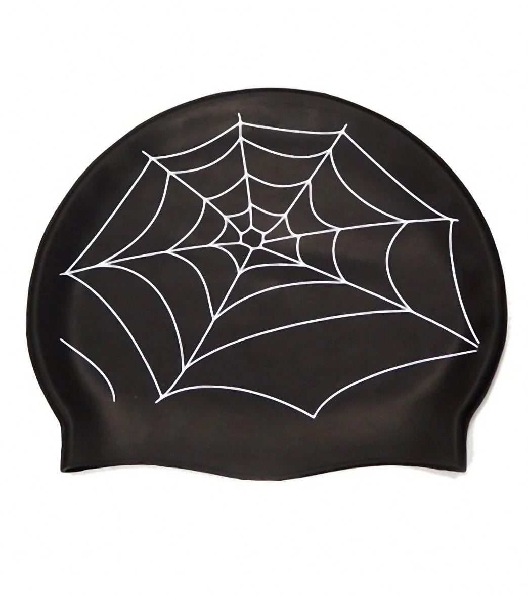 Bettertimes Spiderweb Silicone Swim Cap
