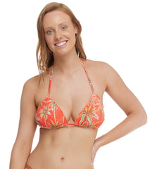 Body Glove Women's Balata Garden Dita Ruffle Triangle Binkini Top (D Cup)