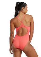 TYR Women's Solid Durafast Elite Diamondfit One Piece Swimsuit