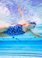 Sporti x Alex & Gretchen Walsh Pool Star Robyn Micro Back One Piece Swimsuit (26-40)