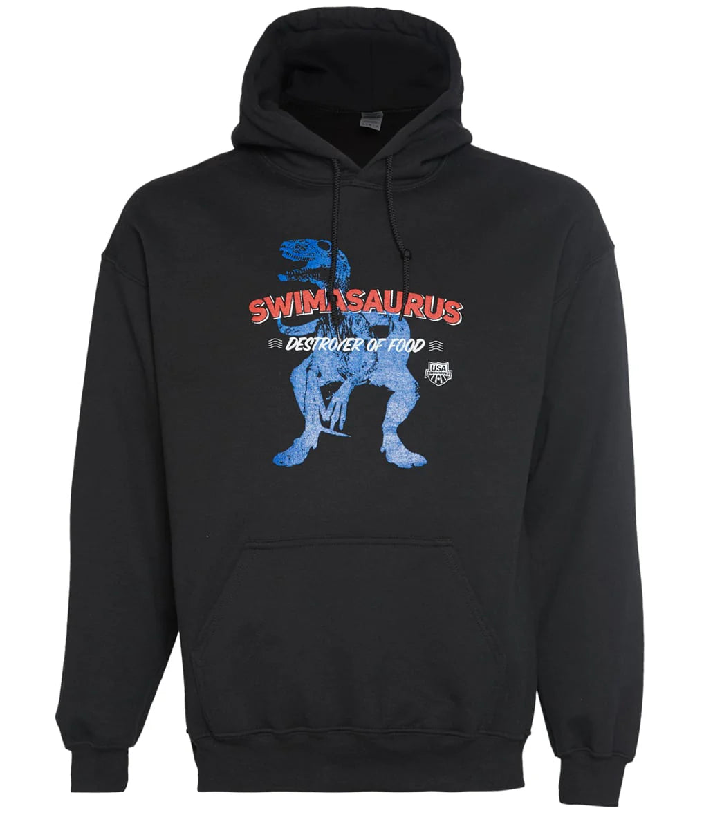 USA Swimming Unisex Swimasaurus Pullover Hoodie