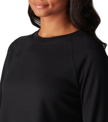 Tavi Waffle Knit Crop Long Sleeve