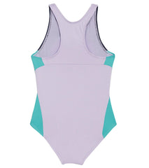 TYR Girls' Solid Splice Ella Maxfit One Piece Swimsuit (Little Kid, Big Kid)