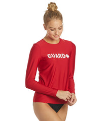 Sporti Guard Women's L/S  UPF 50+ Comfort Fit Rash Guard
