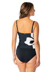 Jantzen Women's Floral Outline Eden Cami Tankini Top