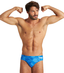 Arena Men's Puzzled Brief Swimsuit