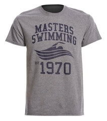 USMS Men's Swimming 1970 Crew Neck T-Shirt