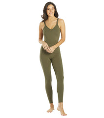 Everyday Yoga Strappy Back Long Leotard 28"