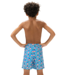 Dolfin Boys' The Captain Printed Swim Trunk (Little Kid)