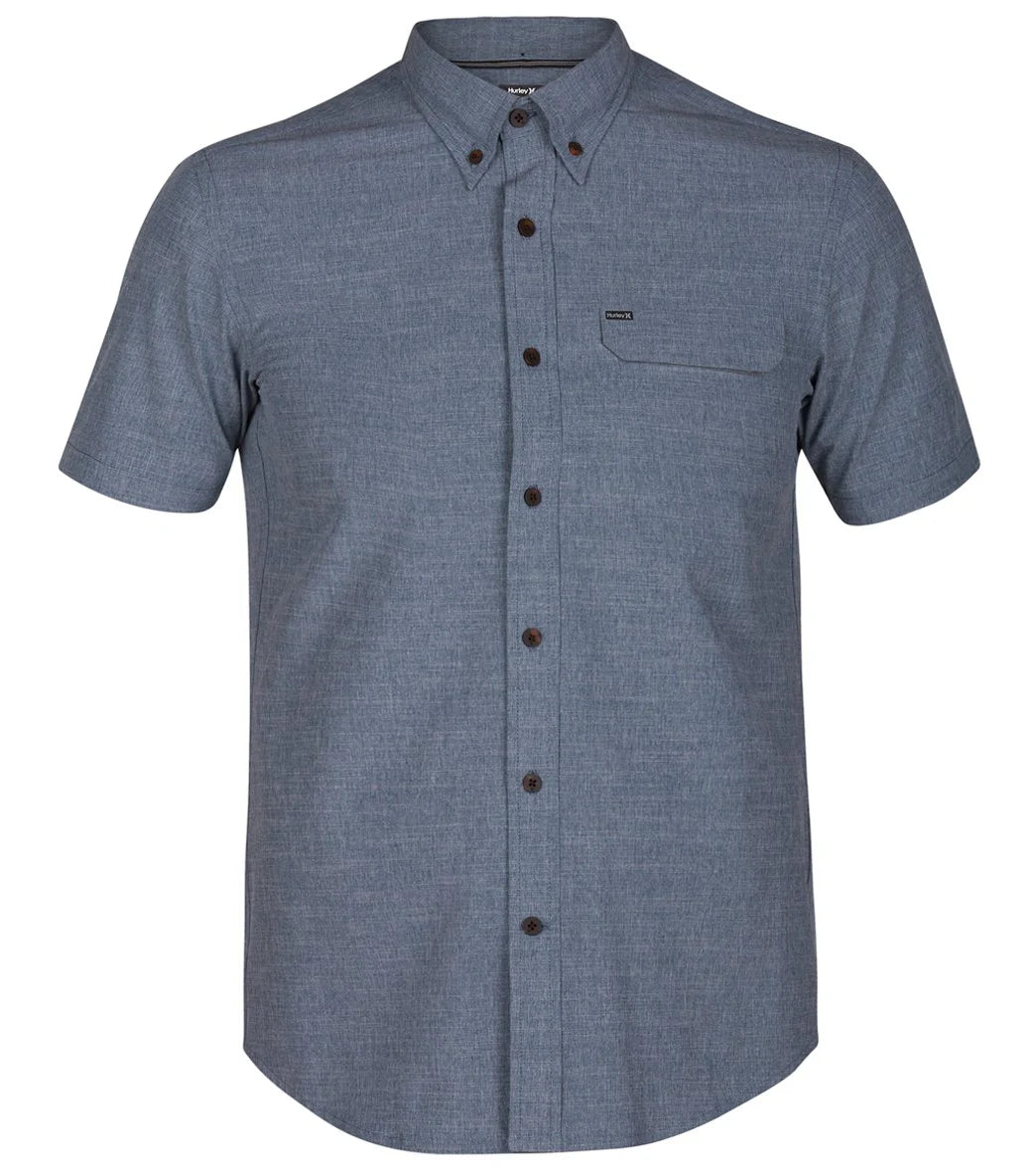 Hurley Men's Alchemy Short Sleeve Woven Shirt