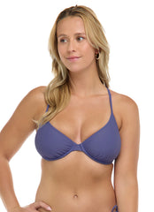 Body Glove Women's Smoothies Solo Underwire Bikini Top (D/DD/E/F Cup)