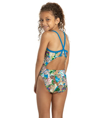 Sporti x Mat Chavez Limited Edition Backstroke Beauties Thin Strap One Piece Swimsuit Youth (22-28)