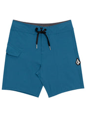 Volcom Boys' 12.5" Lido Solid Mod Board Shorts (Toddler, Little Kid)