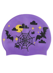 Sporti Going Batty Silicone Swim Cap