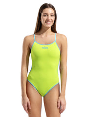 Arena Women's Solid Reversible Challenge Back One Piece Swimsuit