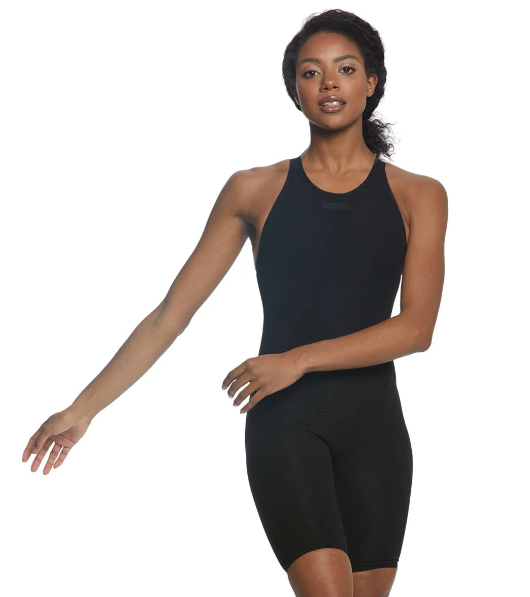 Arena Women's Powerskin Carbon Flex VX Open Back Kneeskin Tech Suit Swimsuit