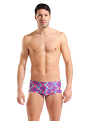Arena Men's Floral Square Leg Swimsuit