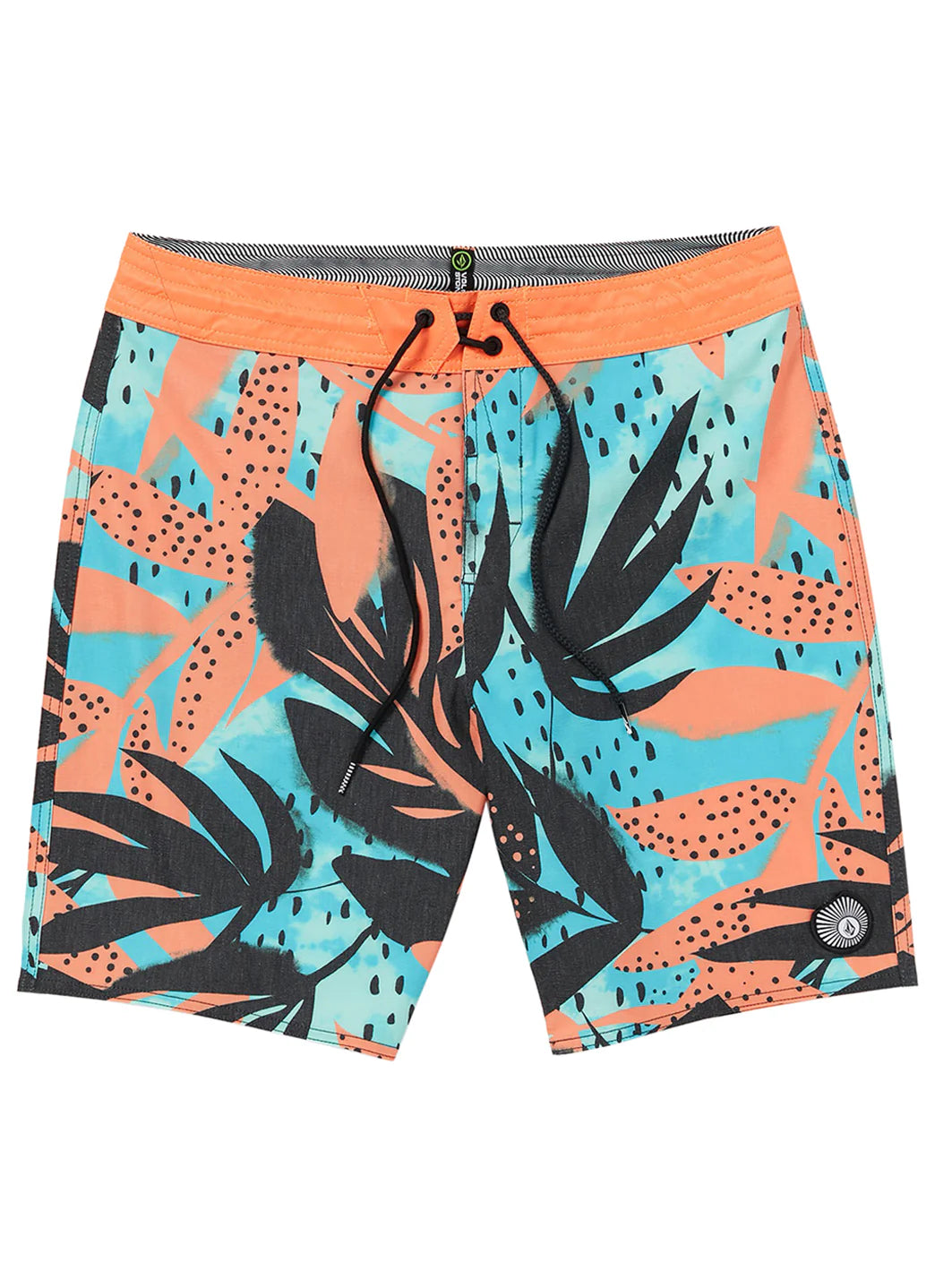 Volcom Men's 19" Waterside Floral Stoney Board Shorts