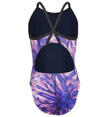 Sporti HydroLast Spacey Thin Strap One Piece Swimsuit Youth (22-28)