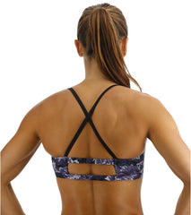 TYR Women's Polyhedron Cara Bralette Bikini Top