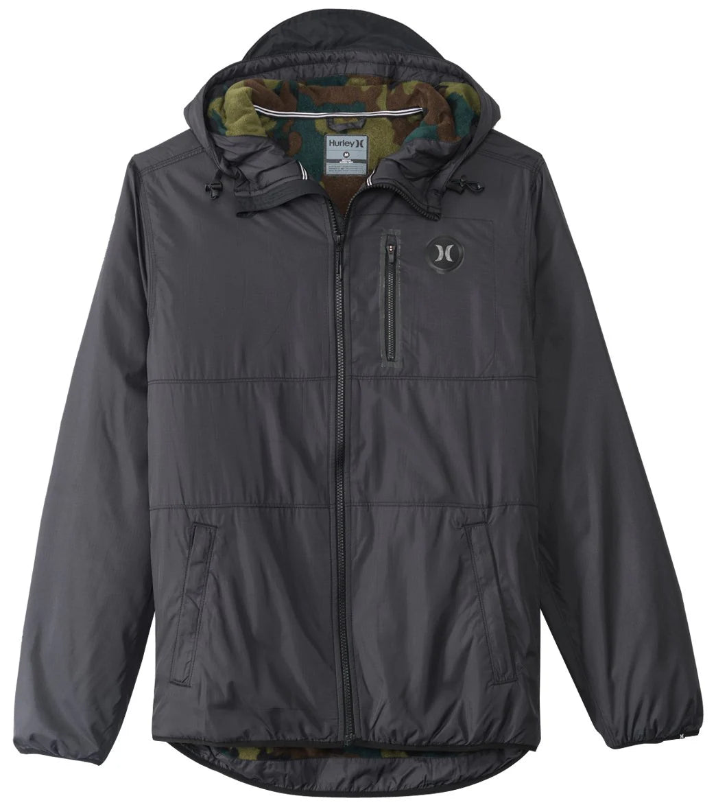 Hurley Men's Recruit Zip Hooded Jacket