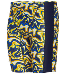 Dolfin Men's Xtrasleek Surge Print Spliced Jammer Swimsuit