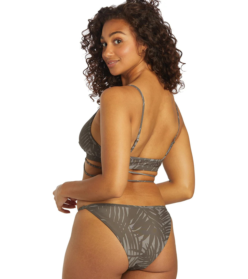 Sporti x Stef Corgel Daydream Palm Shadow Strappy Hipster Bottom
