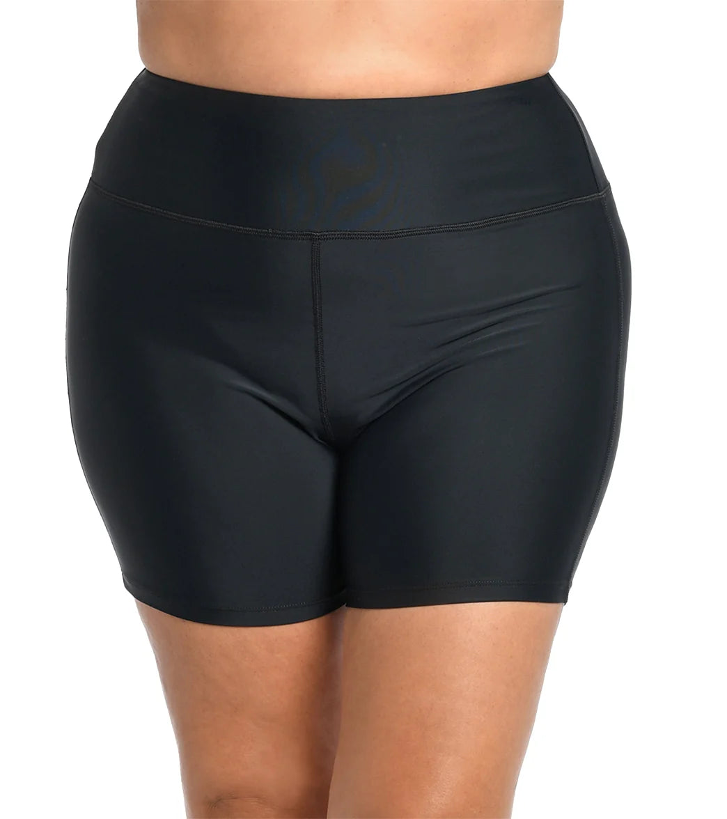 Maxine Women's Plus Size 6" Biker Short