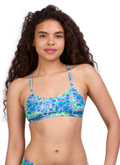 JOLYN Women's Flowerfield Jocelyn Bikini Top