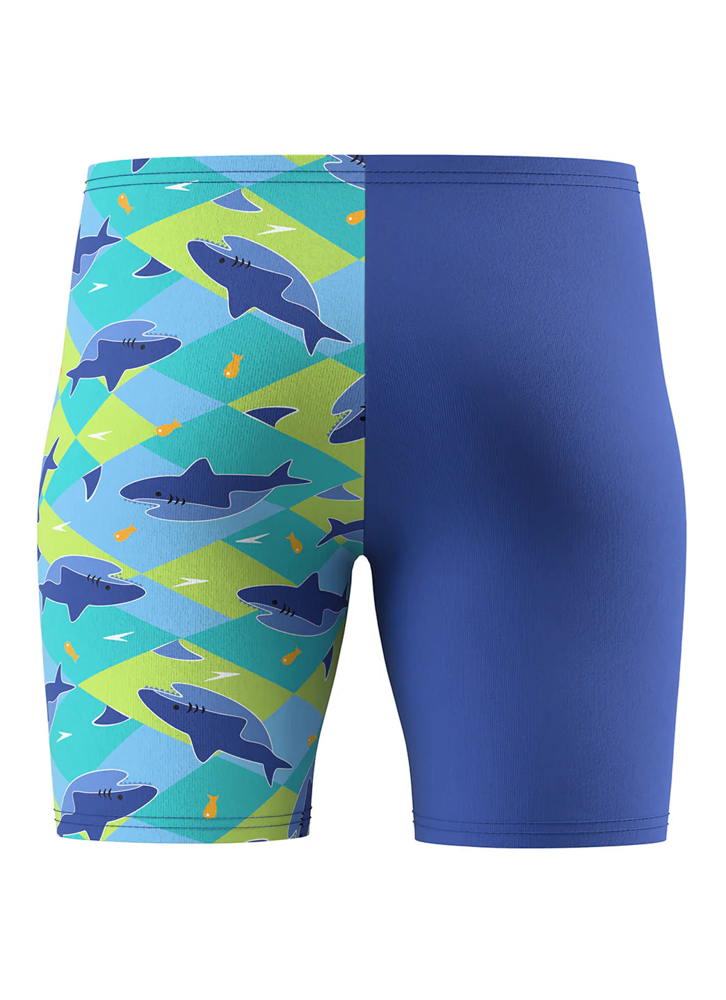 Speedo Boys' Shark Print Jammer Swimsuit (Baby, Toddler, Little Kid)