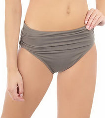 Magicsuit by Miraclesuit Solid Jersey Shirred Bikini Bottom