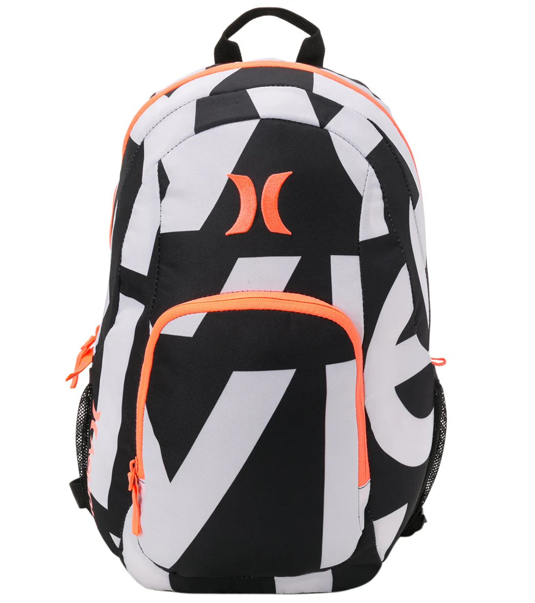 Hurley One & Only Letter Print Backpack