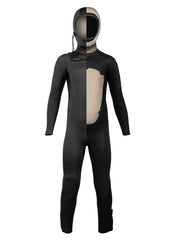 Xcel Youth 5/4mm Axis Chest Zip Hooded Full Wetsuit
